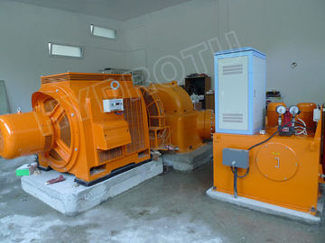 Système synchrone triphasé d'excitation de générateur à C.A. avec la turbine hydraulique/turbine de l'eau