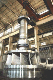 Coureur de turbine de Francis d'acier inoxydable de rendement élevé avec la charge d'eau des 10m à 300m