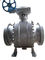 La valve sphérique électrique d'équipement d'hydroélectricité/a bridé robinet d'arrêt sphérique/robinet à tournant sphérique pour le diamètre 50 - 1000 millimètres