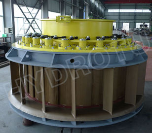 Turbine hydraulique de Kaplan de turbine de réaction/turbine eau de Kaplan avec des lames de coureur d'acier inoxydable