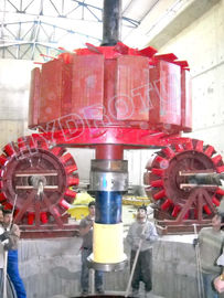 50-60 système hydro-électrique synchrone triphasé d'excitation de générateur à C.A. d'hertz avec la turbine hydraulique