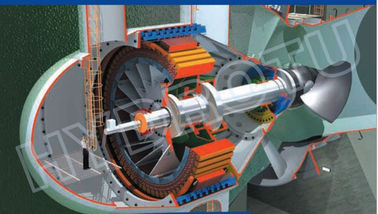 turbine d'énergie hydraulique de l'ampoule 100kw-10MW