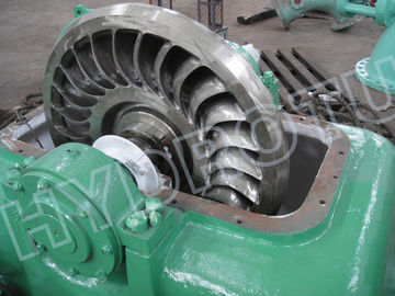 Turbine d'impulsion/turbine hydraulique de Turgo 100 KW-1000KW avec le coureur d'acier inoxydable