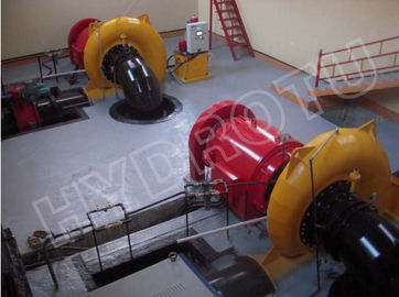 turbine hydraulique de Francis du petit axe 400KW horizontal, générateur de turbine de l'eau de Francis