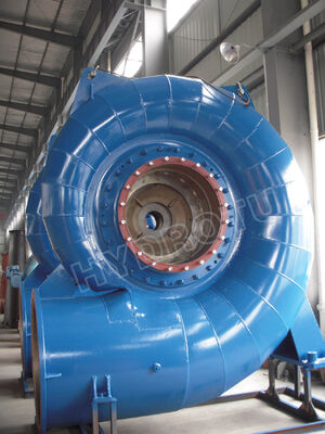 Composant hydroélectrique de la production électrique 0,1 MW-200 MW de coureur de turbine Francis fabriqué en acier