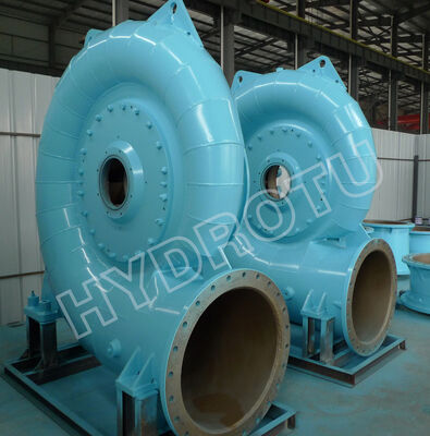 Composant hydroélectrique de la production électrique 0,1 MW-200 MW de coureur de turbine Francis fabriqué en acier
