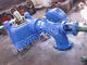 Turbine d'eau d'impulsion/turbine hydraulique 100KW - 1000KW de Turgo avec le coureur d'acier inoxydable