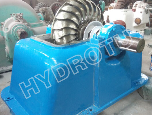 Turgo Hydro Turbine 100KW-2000KW with 70m-200m Head Range and 88% Efficiency