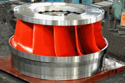 Assemblée modulaire d'hydroélectricité de l'acier inoxydable 0Cr13Ni4Mo 100KW-20MW de coureur de turbine de Francis