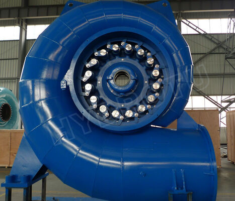 Composant hydroélectrique de la production électrique 0,1 MW-200 MW de coureur de turbine Francis fabriqué en acier