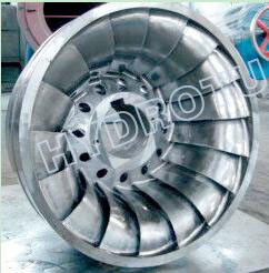 Assemblée modulaire d'hydroélectricité de l'acier inoxydable 0Cr13Ni4Mo 100KW-20MW de coureur de turbine de Francis