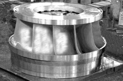 Équipement hydroélectrique de processus de fabrication d'acier inoxydable du coureur 0Cr13Ni4Mo de turbine de Francis de précision